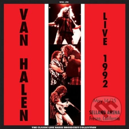 Van Halen: Live At Selland Arena Fresno 1992 (Red Marble)  LP