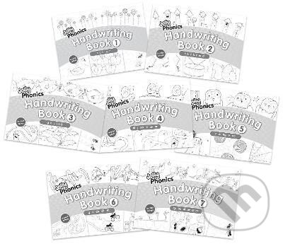 Jolly Phonics Handwriting Books Complete Set (1-7): In Print Letters (American English edition)