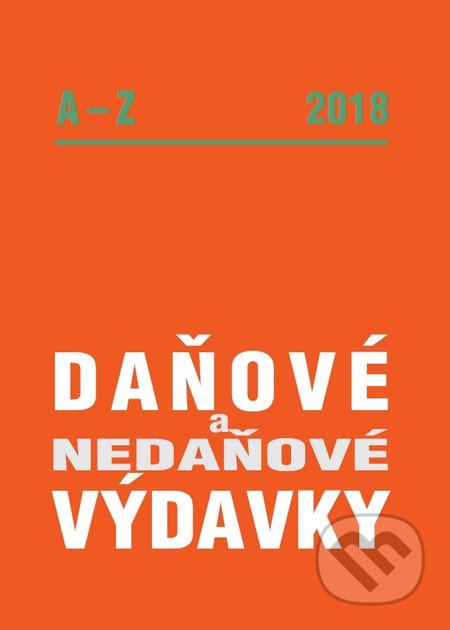 Daňové a nedaňové výdavky A-Z 2018