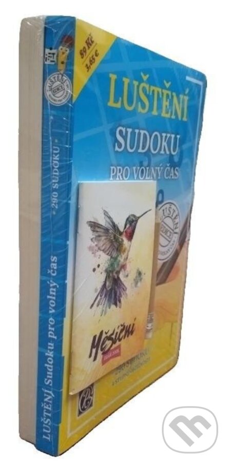 Balíček Sudoku + Dárek diář 2026 s tužkou