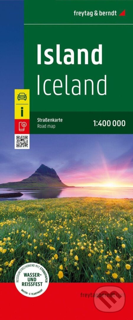 Island 1:400 000 / cestovní mapa