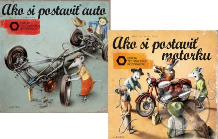 Ako si postaviť auto +  Ako si postaviť motorku (kolekcia) - Martin Sodomka