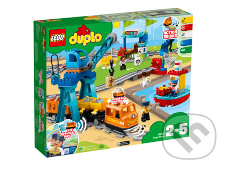 LEGO DUPLO Town 10875 Nákladný vlak - 