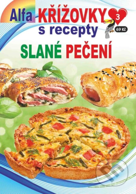 Křížovky s recepty 3/2025 - Slané pečení