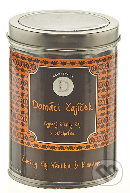 Domáci čajíček: Čierny čaj Vanilka & Karamel