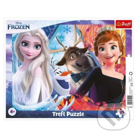 Puzzle rámkové 25 Frozen 2