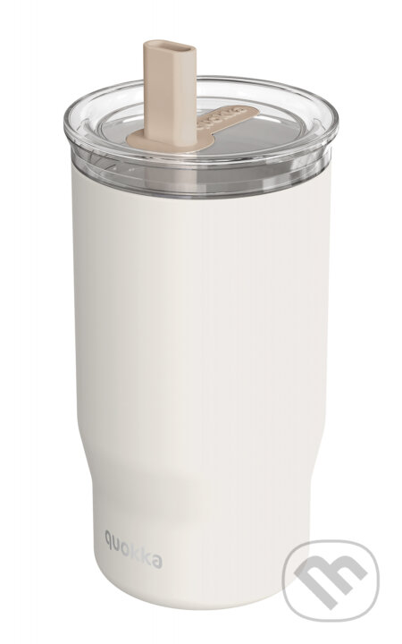 Nerezový termohrnček so slamkou Mist Ivory 720 ml
