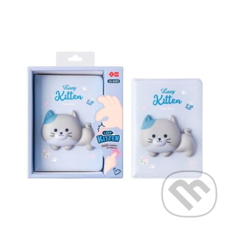 Squishy mini zápisník Kočka