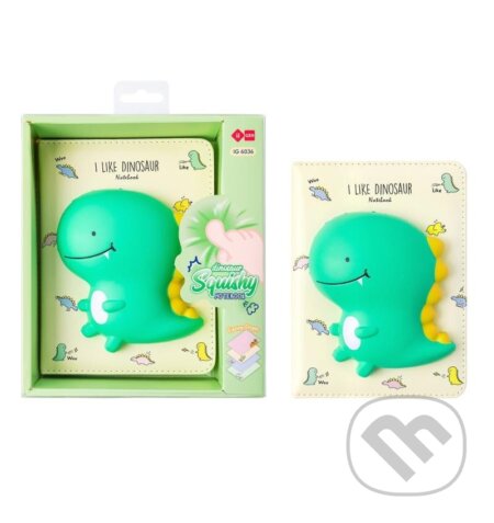 Squishy zápisník Dino