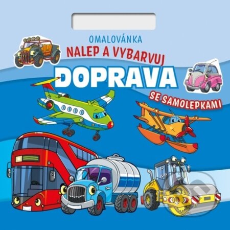 Nalepuj a vybarvuj! Doprava
