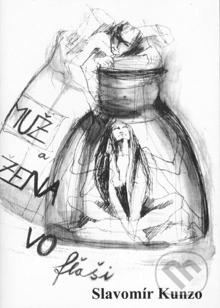 Muž a žena vo fľaši