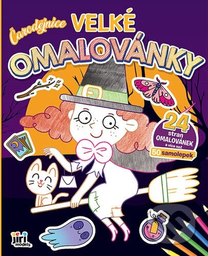 Velké omalovánky: Čarodějnice