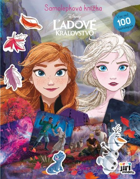 Samolepková knižka Ľadové kráľovstvo