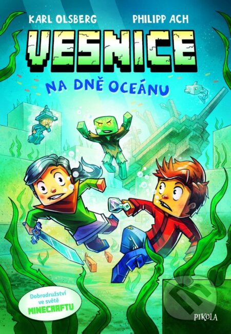 Minecraft: Vesnice. Na dně oceánu