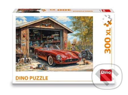 Puzzle Jaguár v garáži XL 300 ks