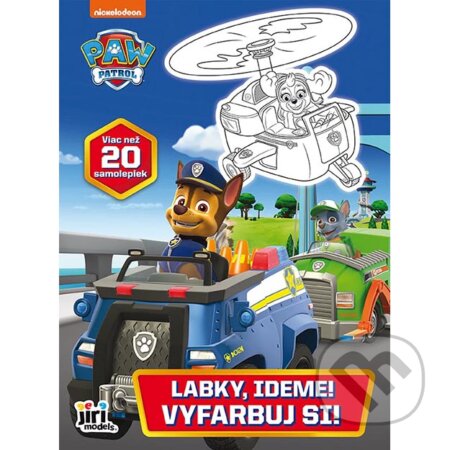 Vyfarbuj si! Labková patrola: Labky, ideme!