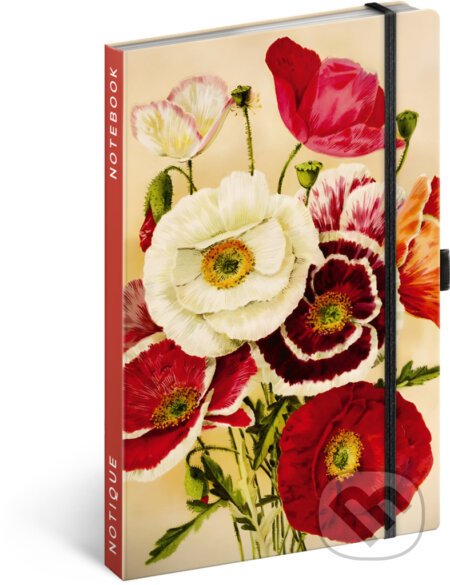 NOTIQUE Notes Kateřiny Winterové - Máky