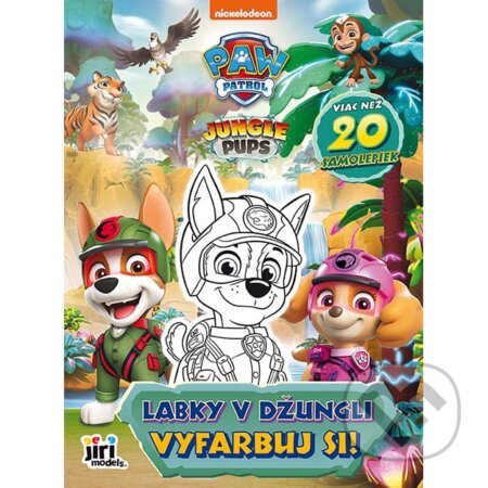 Vyfarbuj si! Labková patrola: Labky v džungli