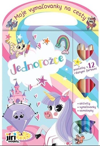 Moje maľovanky na cesty: Jednorožce
