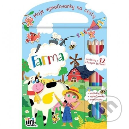 Moje maľovanky na cesty Farma