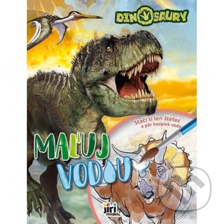 Maľuj vodou Dinosaury