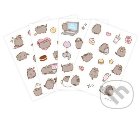 Set nálepiek na elektroniku Pusheen: Momenty