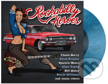 Rockabilly Heroes  Ltd. (cool blue coloured) LP