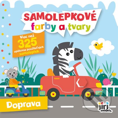 Samolepkové farby a tvary pre najmenších: Doprava