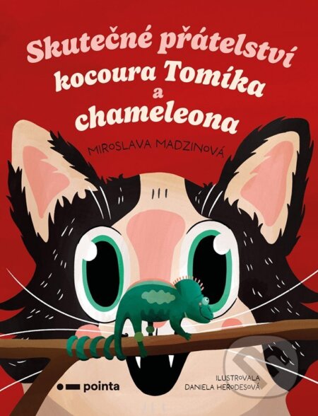 Skutečné přátelství kocoura Tomíka a chameleona