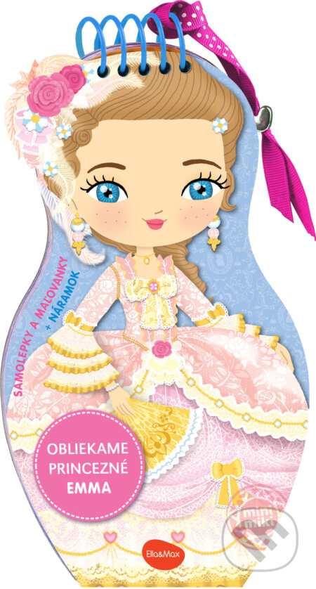 Obliekame bábiky - Princezná Emma