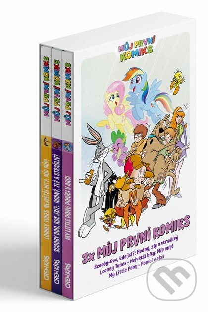 Speciální balíček: 3x Můj první komiks (Looney Tunes, Scooby-Doo, My Little Pony)