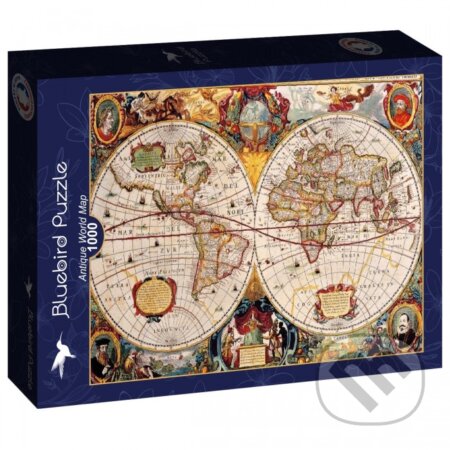 Puzzle Antická mapa sveta