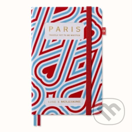 Moleskine - zápisník Luxe City Paris