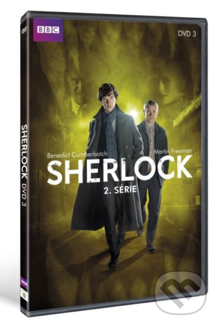 Sherlock 2. séria - DVD 3. - Paul McGuigan, Euros Lyn, Toby Haynes