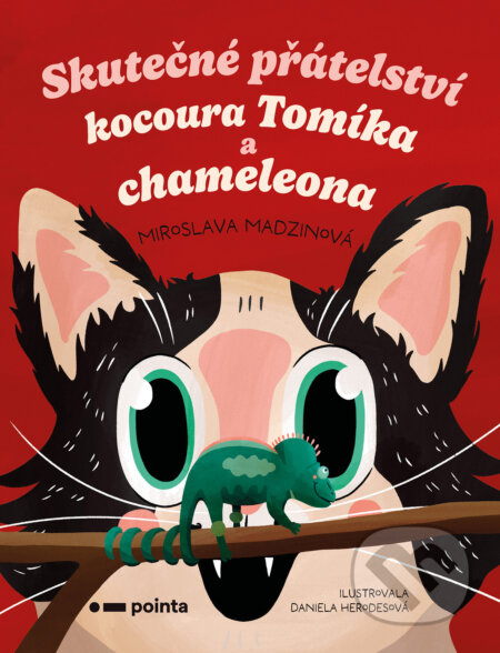 Skutečné přátelství kocoura Tomíka a chameleona