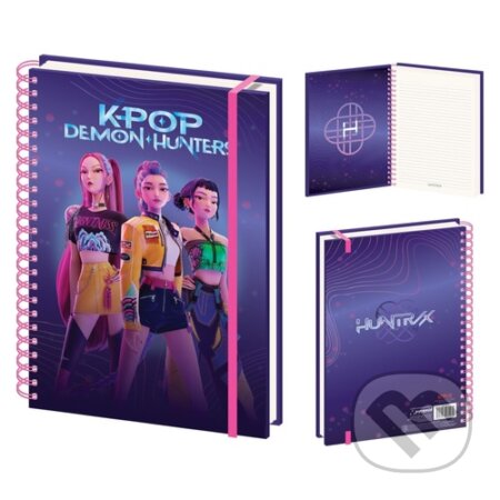 K-pop Demon Hunters blok A4 Huntrix