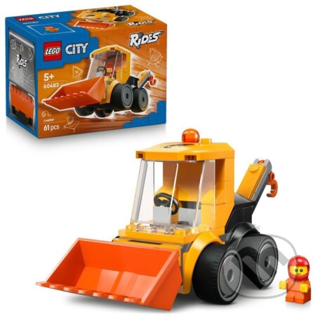 LEGO® City 60483 Autíčka – Stavebný nakladač