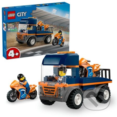 LEGO® City 60491 Kamión na prepravu motoriek