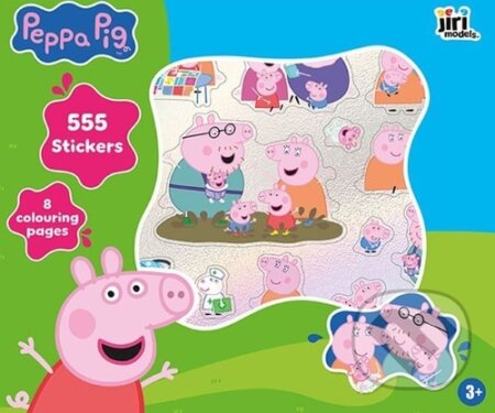 555 samolepek: Prasátko Peppa