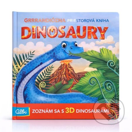 Grrrandiózna priestorová kniha Dinosaury