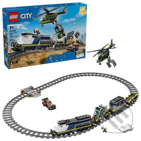 LEGO® City 60508 Lúpež v policajnom vlaku
