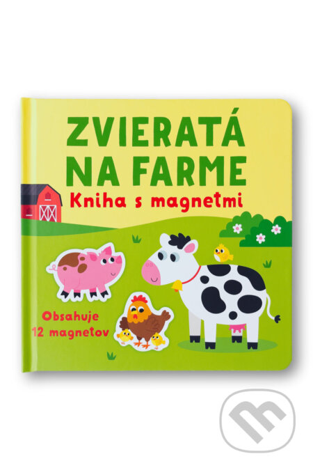 Zvieratá na farme - kniha s magnetmi