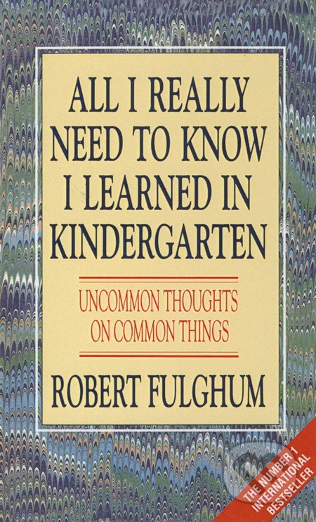 robert fulghum kindergarten