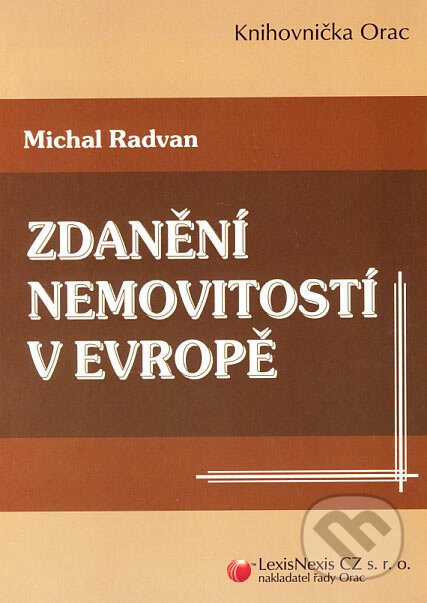 Zdanění nemovitostí v Evropě - Michal Radovan