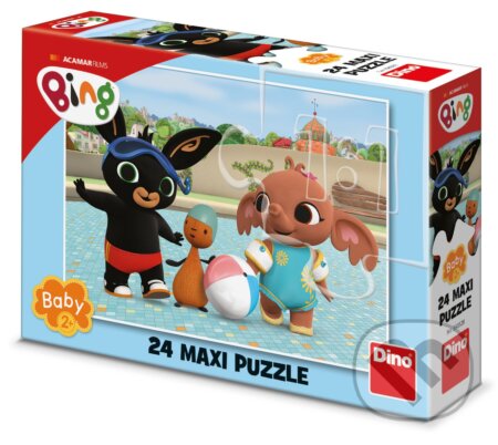 Puzzle Bing u bazénu 24 dílků maxi