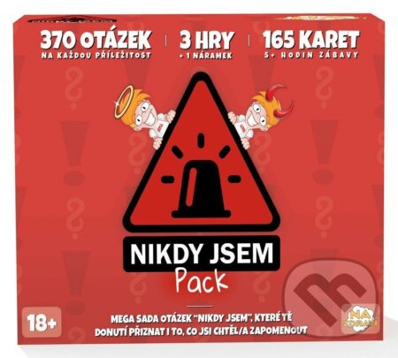 Nikdy Jsem PACK - Karetní párty set