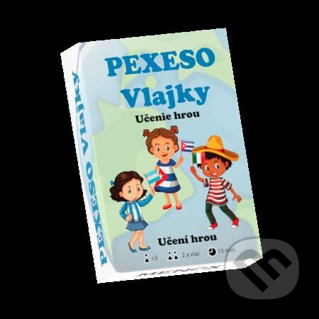 Pexeso – Vlajky (52 kariet)