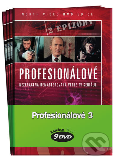 Profesionálové Pack 3: 19 - 27 DVD - 