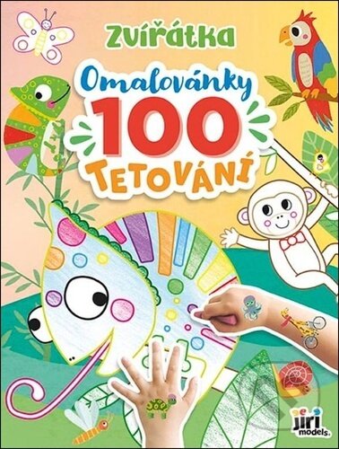 Omalovánky a 100 tetování: Zvířátka