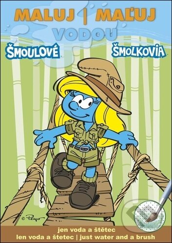 Maluj / Maľuj vodou: Šmoulové / Šmolkovia
